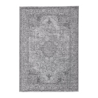 Ковер С эффектом потертости для использования в помещении или на улице Eyden 160 x 230 см серый LA REDOUTE INTERIEURS  фото, kupilegko.ru